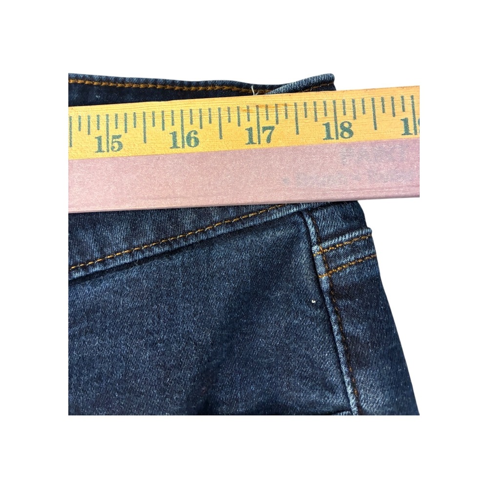LOFT Plus Slim Pockets Dark Wash Skinny Jeans Women Size 16 - Picture 2 of 8